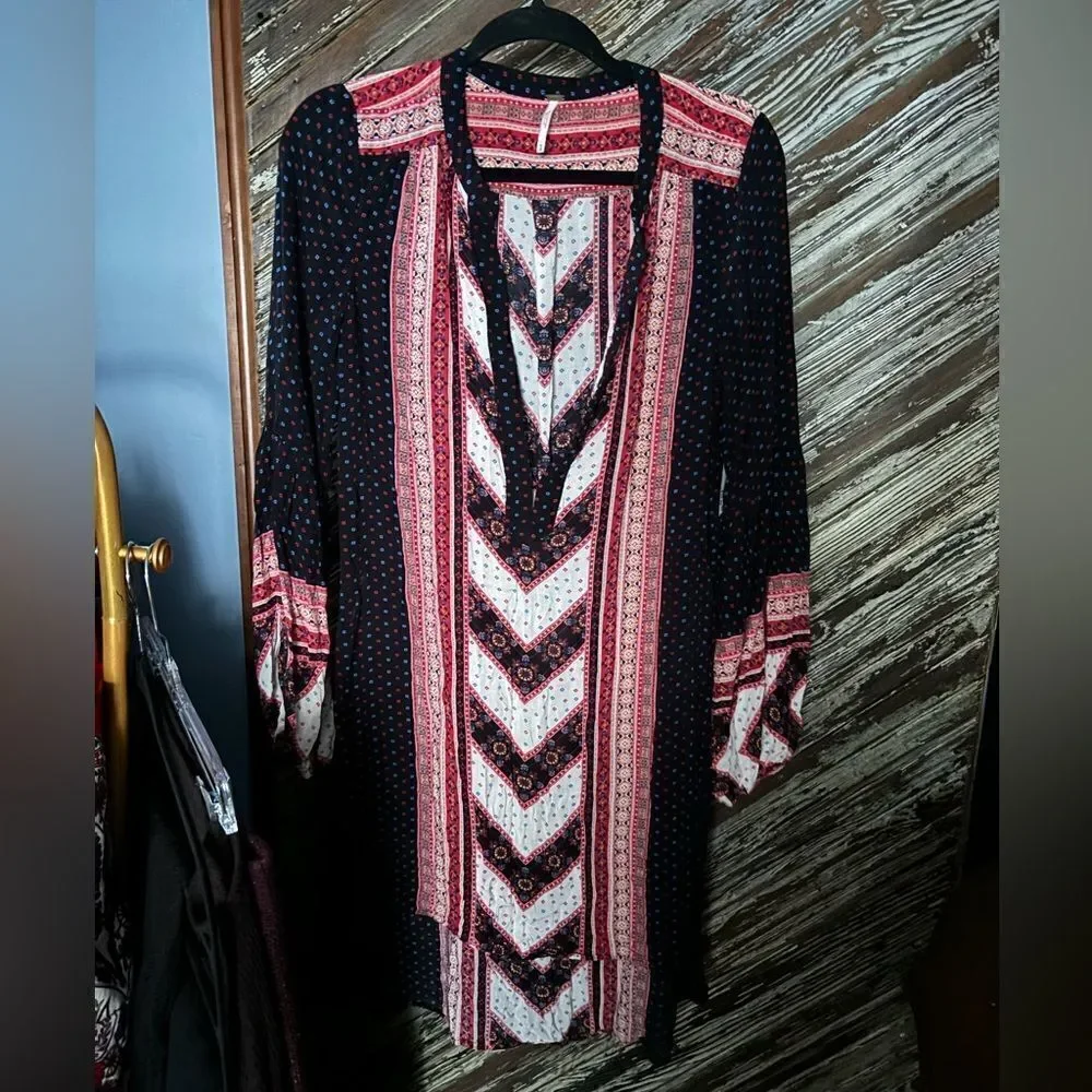 Free People Peacemaker shirt dress